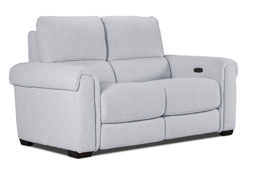 Zoey Power Reclining Loveseat - Snow