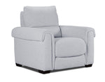 Zoey Power Reclining Sofa and Recliner Set - Snow