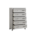 Silverstone 5-Drawer Chest - Mist Grey