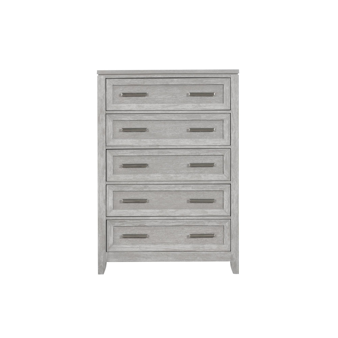 Silverstone 5-Drawer Chest - Mist Grey