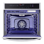 LG Stainless Steel 29.75" Smart Single Wall Oven with 
True Convection, InstaView®, Air Fry and 
Steam Sous Vide (4.7 Cu. Ft.) - WSEP4727F