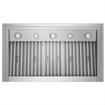 VICTORY Stainless Steel 48-Inch 900 CFM Insert Range Hood - Star-48