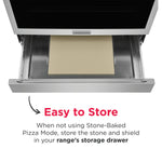 Frigidaire Gallery Stainless Steel Freestanding Electric Range with Stone-Baked Pizza (6.2 Cu. Ft.) - GCFE307CBF--