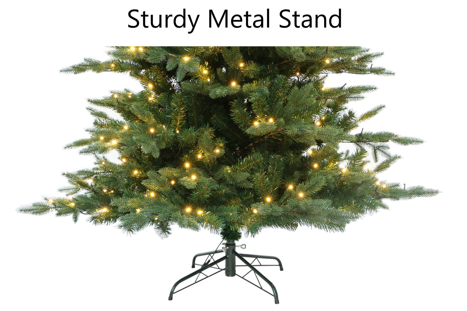 Lindenn 7ft Life-like Frasier Fir Pre-lit Christmas Tree - Warm White