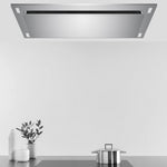 VICTORY Stainless Steel 600 CFM Flush Ceiling Range Hood - Sunset
