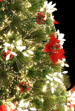 Oren 3ft Decorated Holiday Festive Fibre Optic Christmas Tree - Warm White
