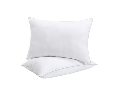 Cotton House 2 Pack 300 Thread Count Cotton Queen Pillow