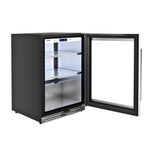 Thor Kitchen Stainless Steel Undercounter Beverage Cooler (5.3 cu.ft) - TBR24U
