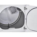 LG White Rear Control Energy Star Dryer with Sensor Dry (7.3 Cu. Ft) - DLE6100W