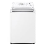 LG White Top Load Agitator Washer with 6Motion™ Technology (5.6 Cu. Ft) - WT7155CW