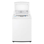 LG White Top Load Agitator Washer with 6Motion™ Technology (5.6 Cu. Ft) - WT7155CW