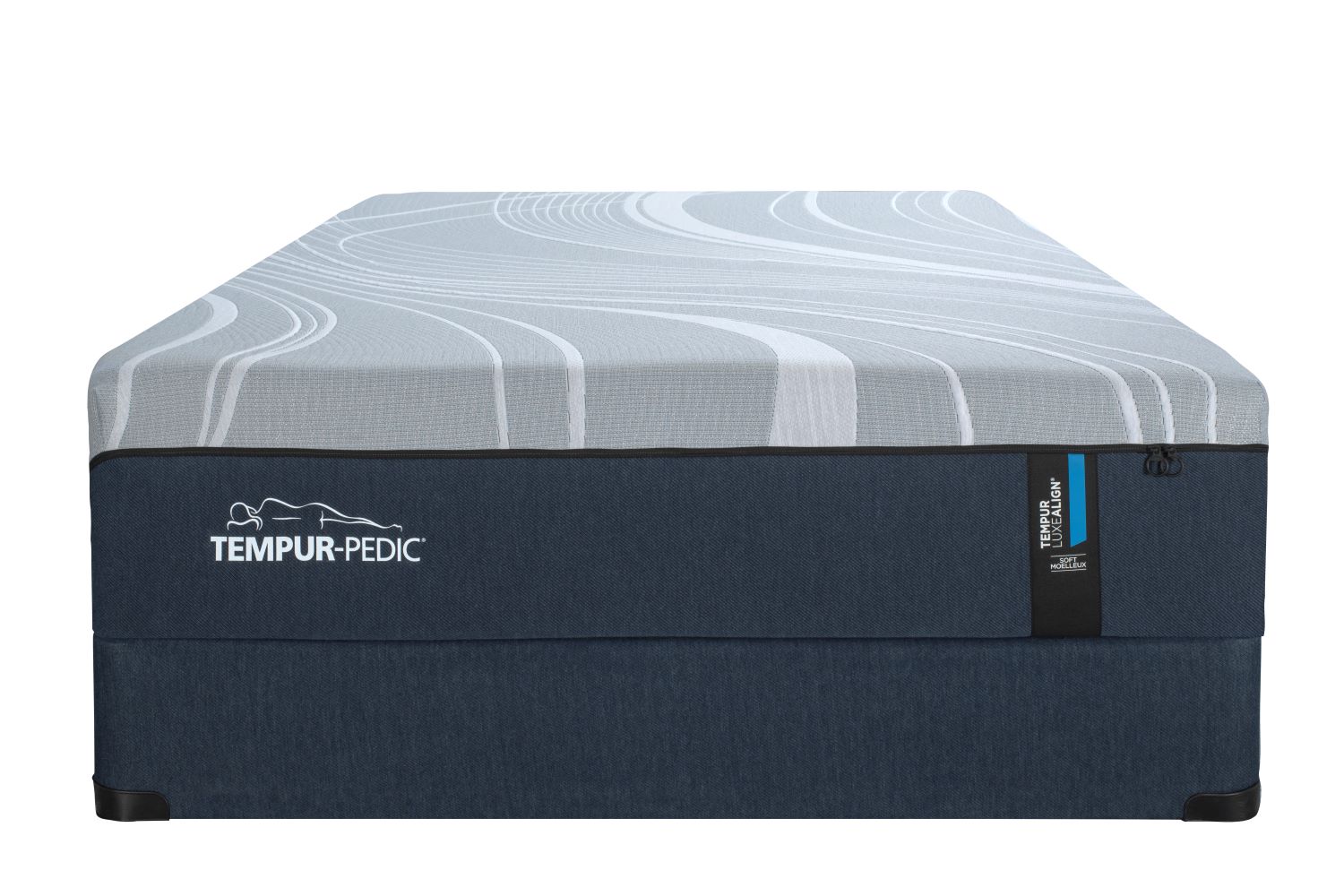 Tempur-Pedic LuxeAlign® 2.0 Soft 13" King Mattress and Split Boxspring Set