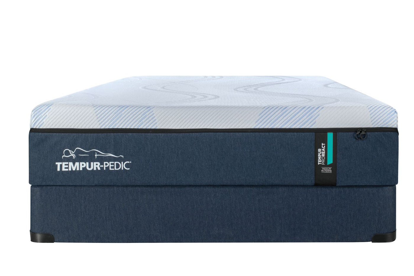 Tempur-Pedic Pro-React 2.0 Medium Full Mattress and Boxspring Set