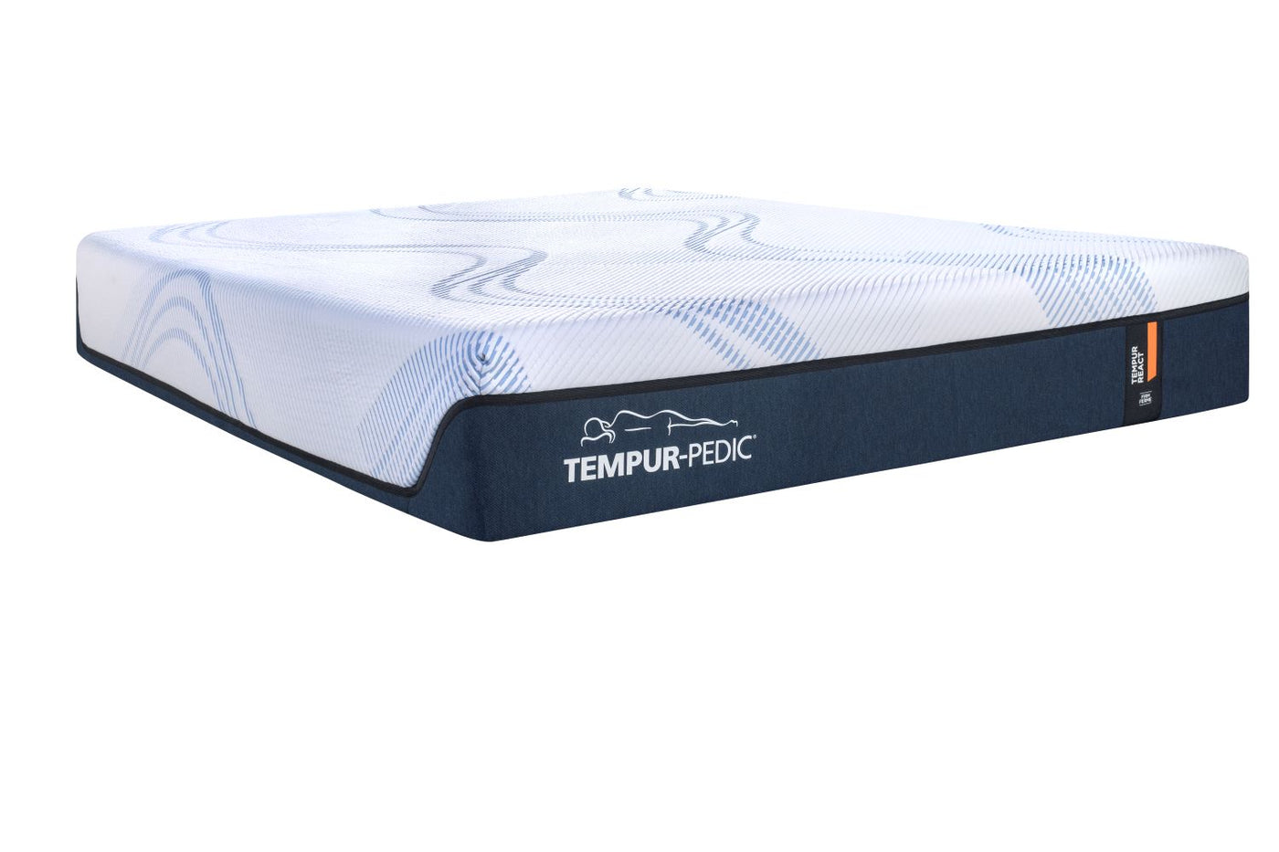 Tempur-Pedic React 2.0 Firm 11" King Mattress and Split Boxspring Set