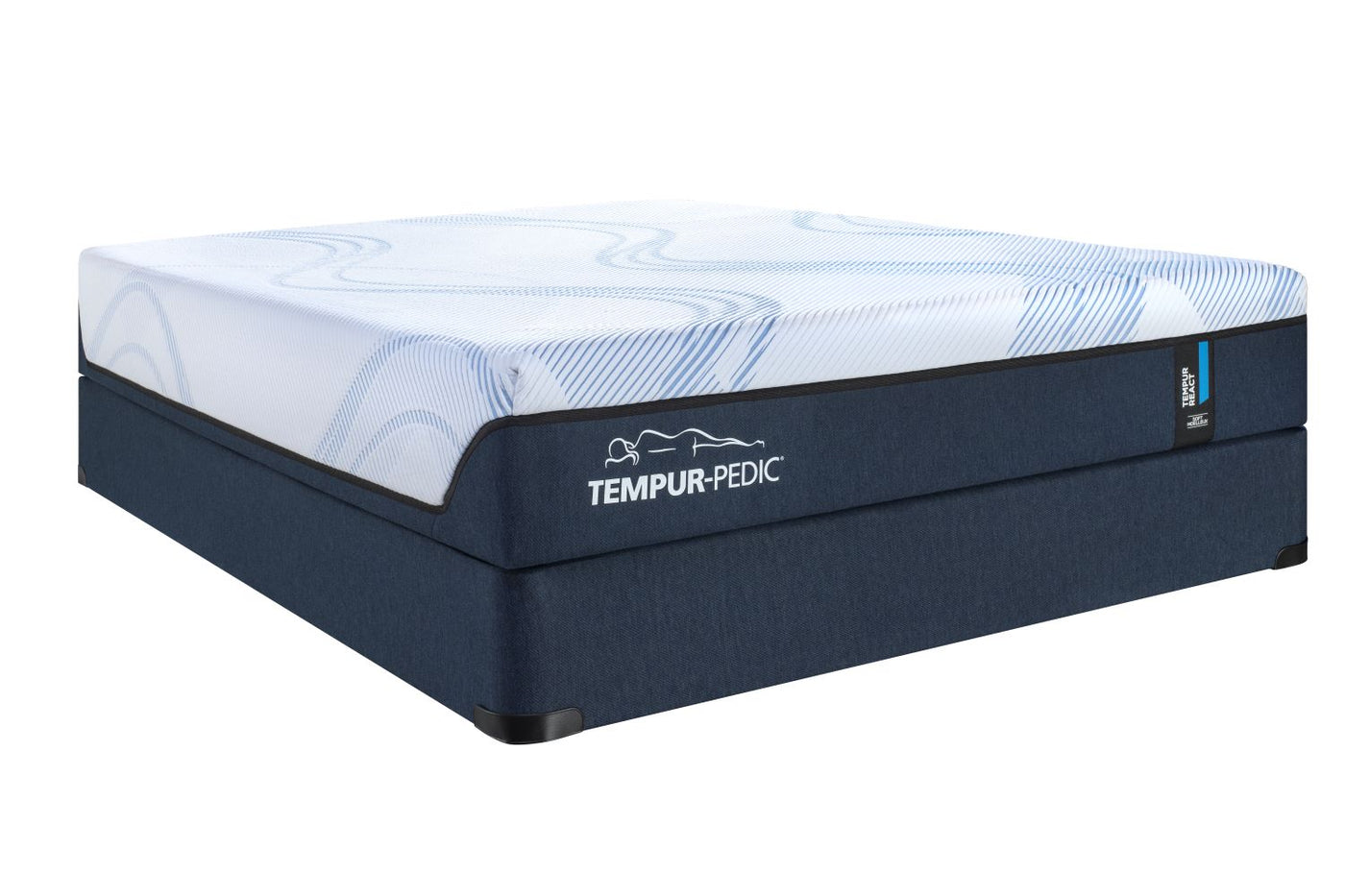 Tempur-Pedic React 2.0 Soft 11" Queen Mattress and Boxspring Set