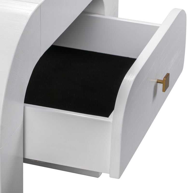 Matera Night Table - White