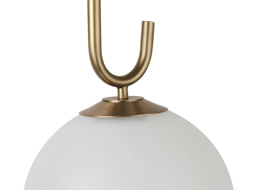 Birt Wall Sconce - Black/Brass/Frosted