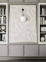 Birt Wall Sconce - Black/Brass/Frosted