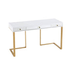 Dunbar Elegant Desk/Console Table - White