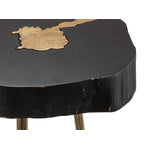 Taaibos Accent Table - Black/Brass