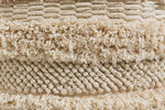 Watervail Textured Pouf