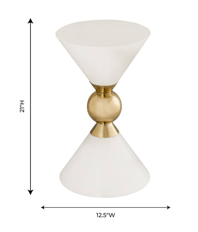 Anzac End Table - White