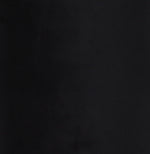 Krause Velvet Ottoman - Black/Silver