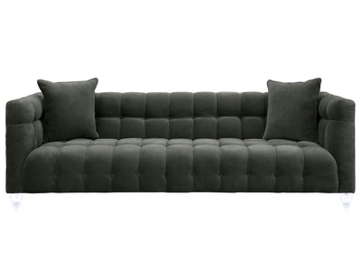 Appolonia Velvet Sofa - Grey
