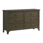 Tahoe 6-Drawer Dresser - River Rock