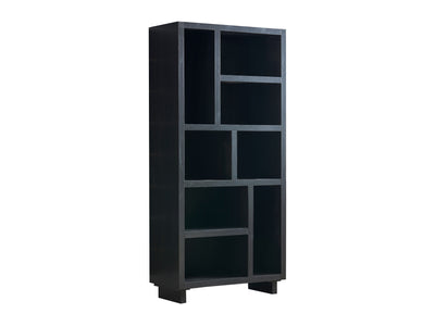 Tessan Bookcase - Dark Grey, Brown
