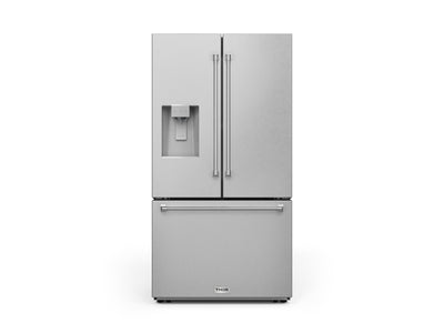 Thor Kitchen 36" 28.9 Cu. Ft. Stainless Steel French Door Refrigerator – TRF3628FFD