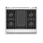 Thor Kitchen Stainless Steel 36" Dual Fuel Range (6.0 cu ft)- XRD36E