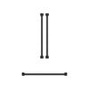 Thor Kitchen Black Handle Kit for 36” Refrigerator - CKA-RF3621-BLK