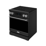 Thor Kitchen Gordon Ramsay Black Stainless Steel 30" Induction Range (4.8 cu ft)- RSI30B