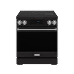 Thor Kitchen Gordon Ramsay Black Stainless Steel 30" Induction Range (4.8 cu ft)- RSI30B
