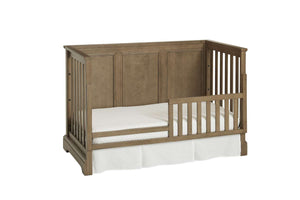 Hanley Cottage Crib with Toddler Guard Rail Package - Cashew