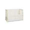 Hanley Cottage Crib with Toddler Guard Rail Package - Chalk