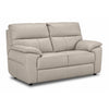 Toscana Leather Loveseat - Light Grey
