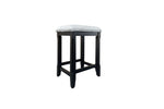 Turner 4-Piece Sofa Table with Stools - Black