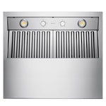 VICTORY Stainless Steel 36-Inch 1200 CFM Wall Mount Range Hood for Outdoor BBQ - Twister-BBQ-36