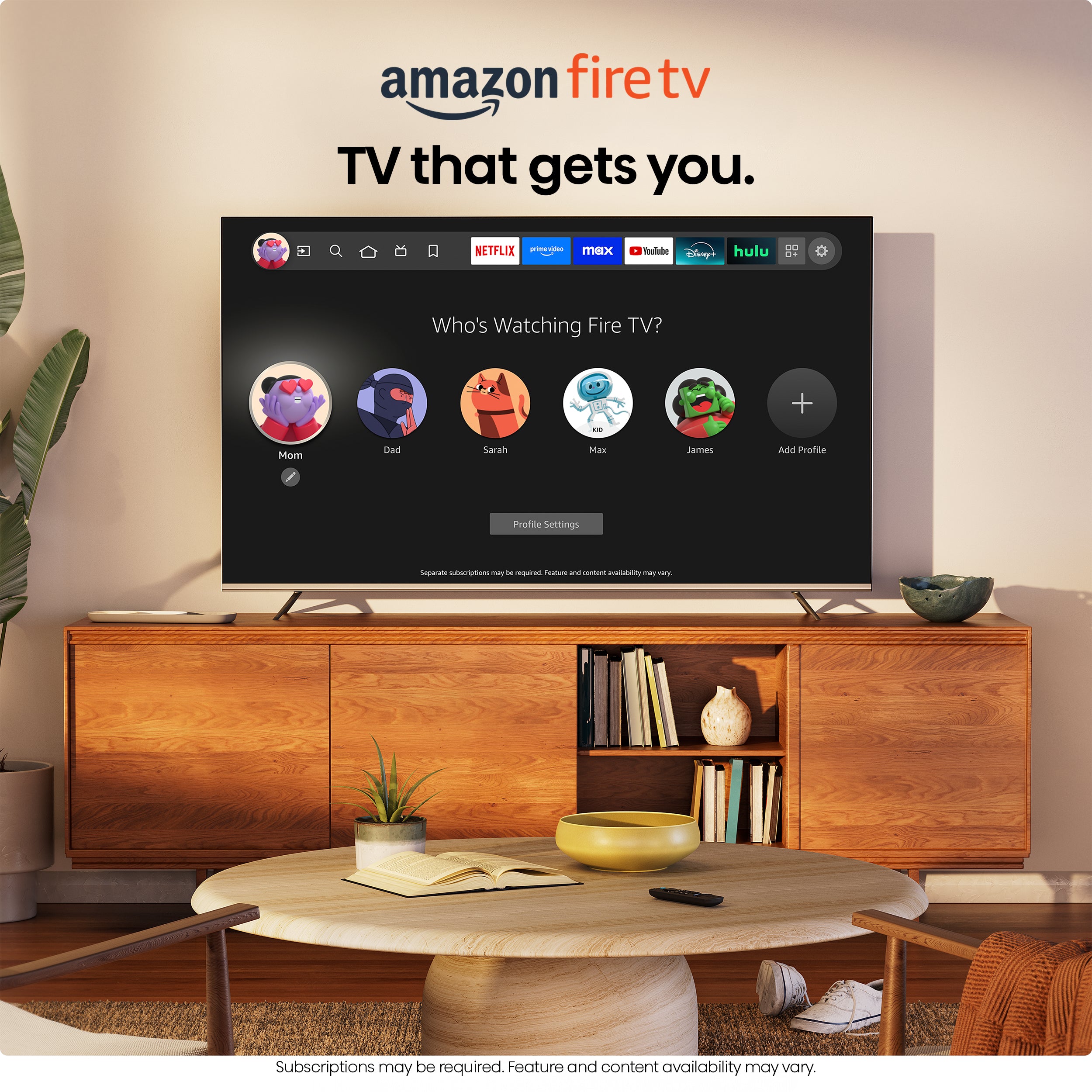 Hisense 85" QLED Mini-LED AI TV 144Hz - Fire TV - 85U68SF--