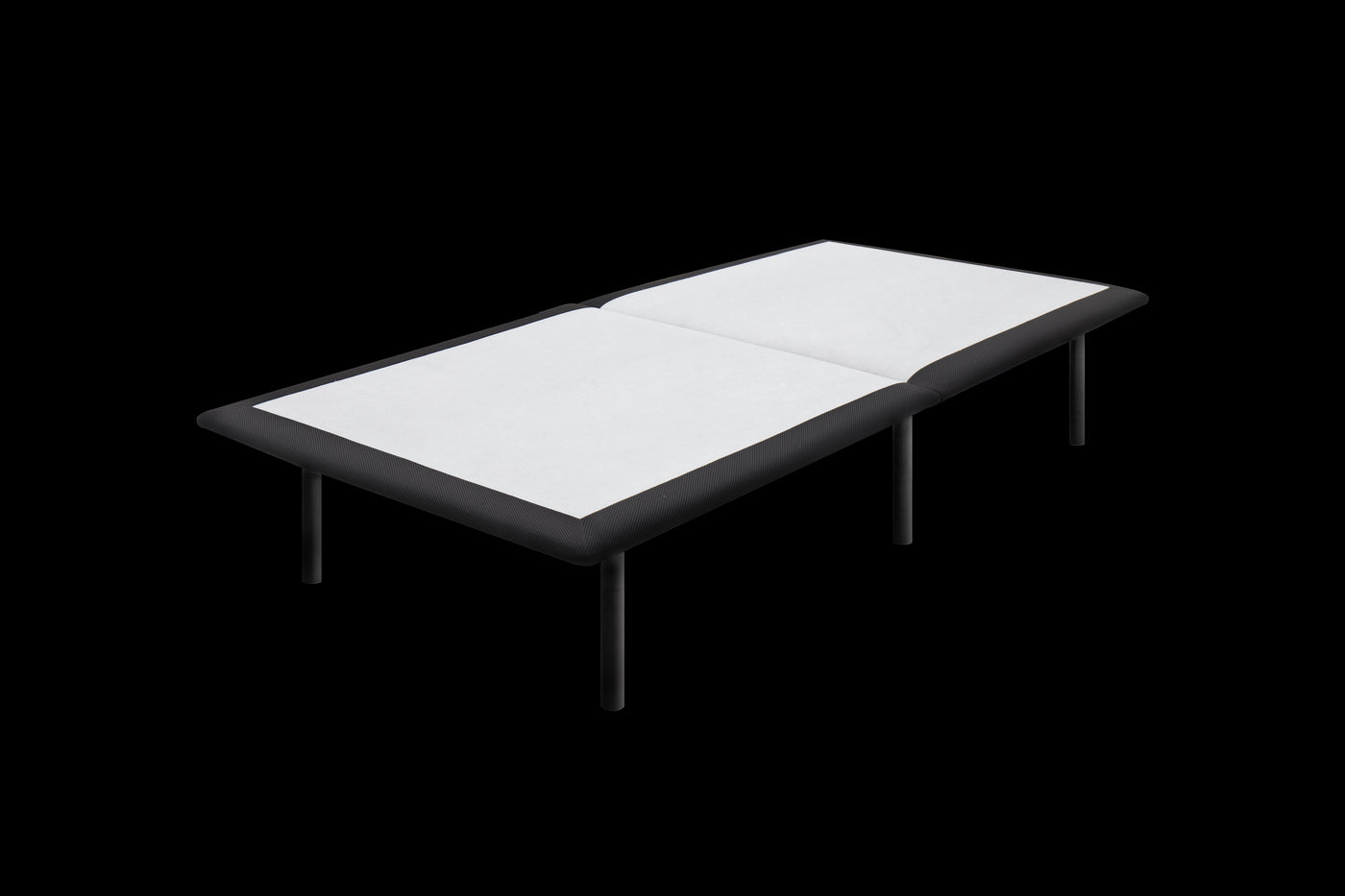 L2 Platform Twin XL Base - White and Black