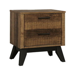 Elana Night Table - Brown, Tan