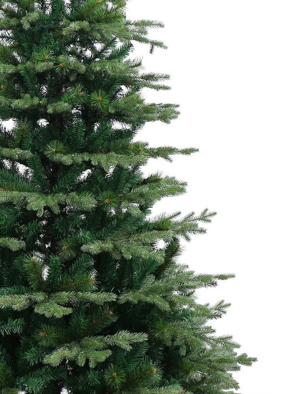 Talinn 7ft European Balsam Fir Pre-Lit LED Christmas Tree - Warm White/Multi-coloured