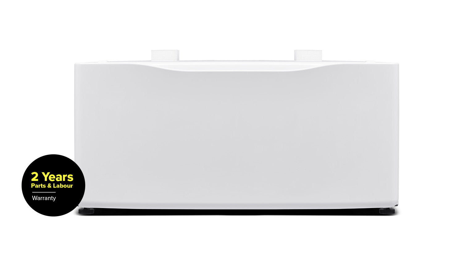 L2 White 27" Laundry Pedestal and Storage Drawer for L2 Front-Load Washer and Dryer - TLP1WW--
