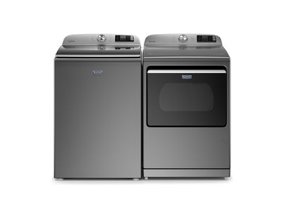 Maytag Metallic Slate Smart Top-Load Washer (6.0 cu. ft.) & Smart Gas Dryer (7.4 cu. ft.) - MVW7230HC/MGD6230HC