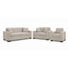 Valetta Sofa, Loveseat and Chair Set - Ivory