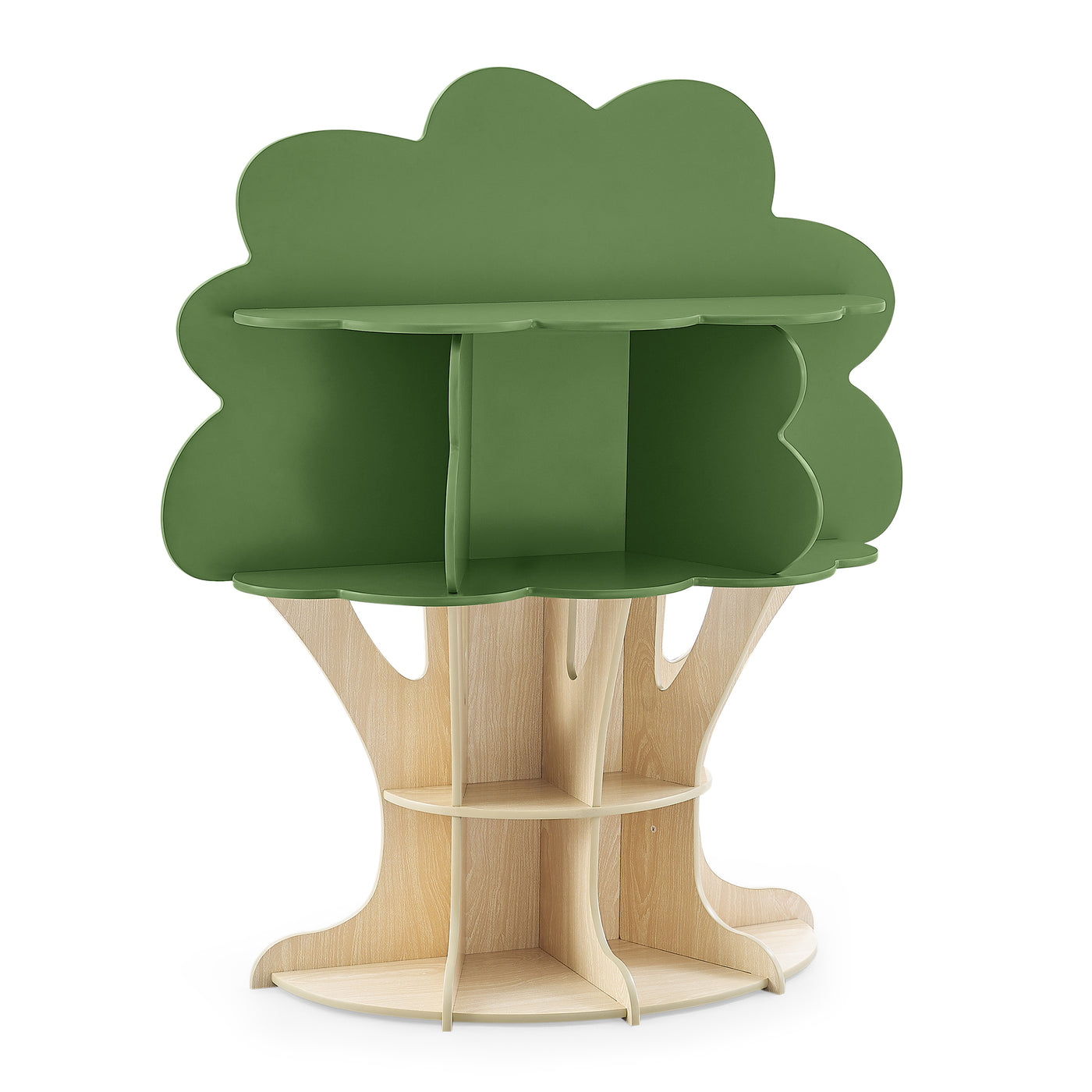 Tree Bookcase - Green, Brown