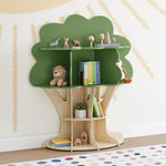 Tree Bookcase - Green, Brown