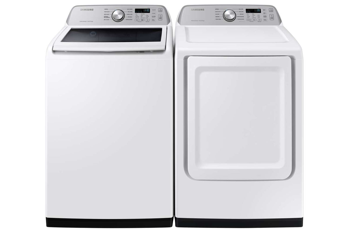 Samsung White Top Load Washer with Agitator and SmartThings (5.3 Cu.Ft